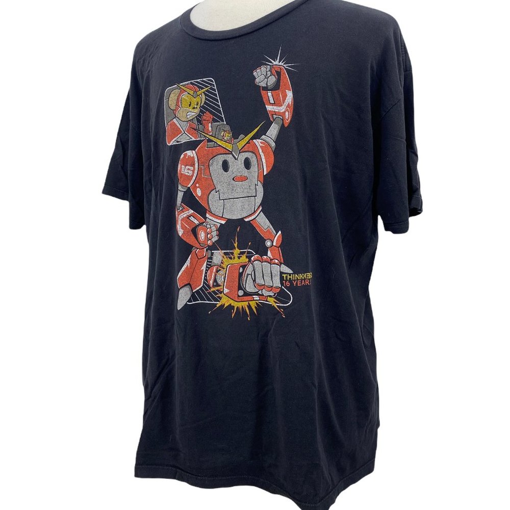 Vintage Robo Robot Timmy Thinkgeek Men's Casual 1… - image 3